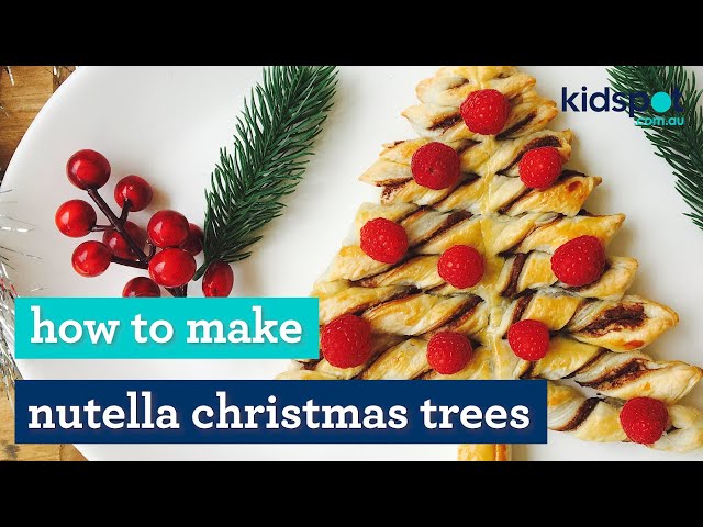 Mini Nutella Christmas Trees - Happy Chef Mama