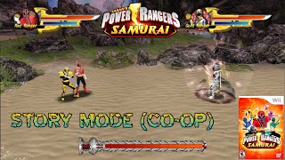 SABAN'S POWER RANGERS SAMURAI (WII) | STORY MODE (CO-OP) | -NAMATIN