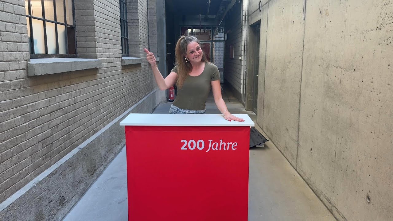 Mobiliar Falttheke Aufbauvideo