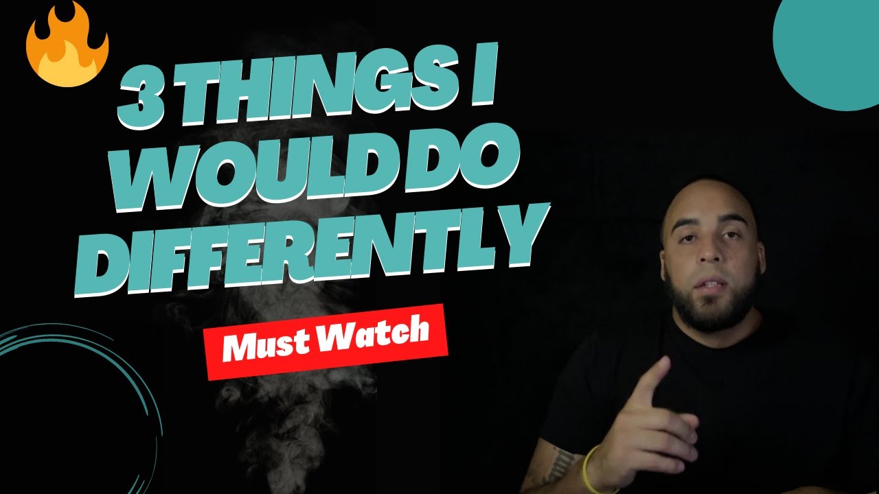 3 Things I would do Differently If I Got To Start Over In Forex - YouTube