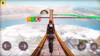 Sports Bike Stunts - Impossbile Motor Race Games - Android Gameplay screenshot 5