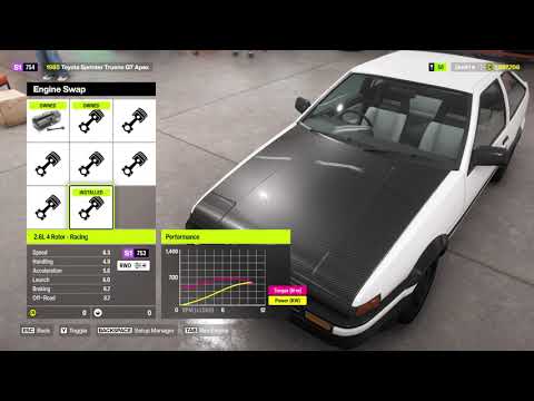 Perfect AWD DRIFT AE86 Build + Tune - Forza Horizon 6 Initial D