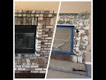 Brick Fireplace Makeover!! Part 1: Demo / Demolition