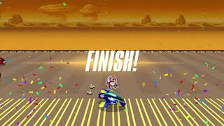 Bumping the wall bounced back on a red bumper - F-Zero 99