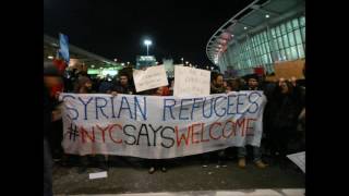 No Hate No Fear Refugees Are Welcome Here NYC JFK