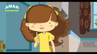 Chubby Cheeks गल मटल गल Popular Nursery Rhyme In Hindi For Children Kids By Amargathayein
