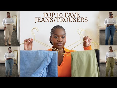 MY TOP 10 FAVOURITE JEANS/TROUSERS| CURVY/THICK GIRL FRIENDLY|AFFORDABLE |SAMANTHA KASH