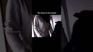 The Faces In Closet short horror