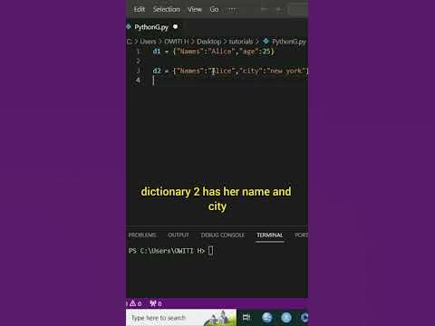 Easily Merge Dictionaries in Python(Using Double Asterisk) # ...