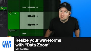 How to Resize Waveforms with Data Zoom in Studio One Pro | PreSonus