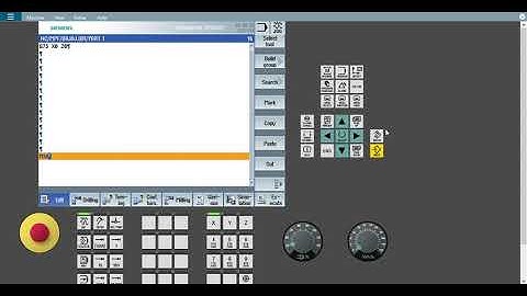 How to make new program in Siemens cnc controller? In hindi