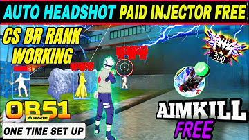 AIMKILL ☠️ MOD MENU 🔥Antiban FF Panel🔥Free Fire Injector🔥Ob51 Free Fire Hack😈FF panel Hack Mobile|FF