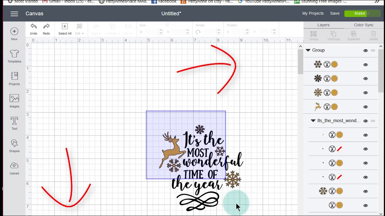 Download Cricut Design Space Using Free Svg File Youtube