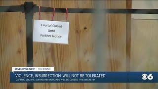 Security ramps up around State Capitol