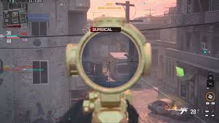 Quad on screen, throwing knife into longbow quad feed