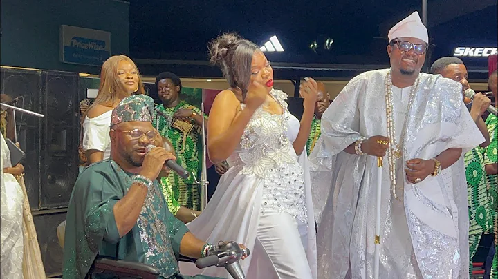 SEE HOW YINKA AYEFELE WELCOME MUYIWA ADEMOLA, TOYIN ABRAHAM & SOLA SOBOWALE AT ORI MOVIE PREMIERE