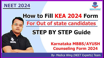How to fill KEA 2024 Form, STEP by STEP Guide | How to register for KCET 2024? Documents Required