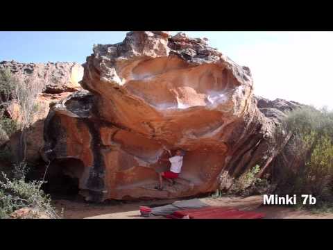 Beta Video for climb Human energy v7, Rocklands