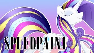 Rarity Rainbow Power [MLP Speedpaint]