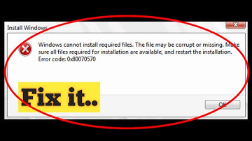How To Fix Error 0x80070570 In Windows11/10