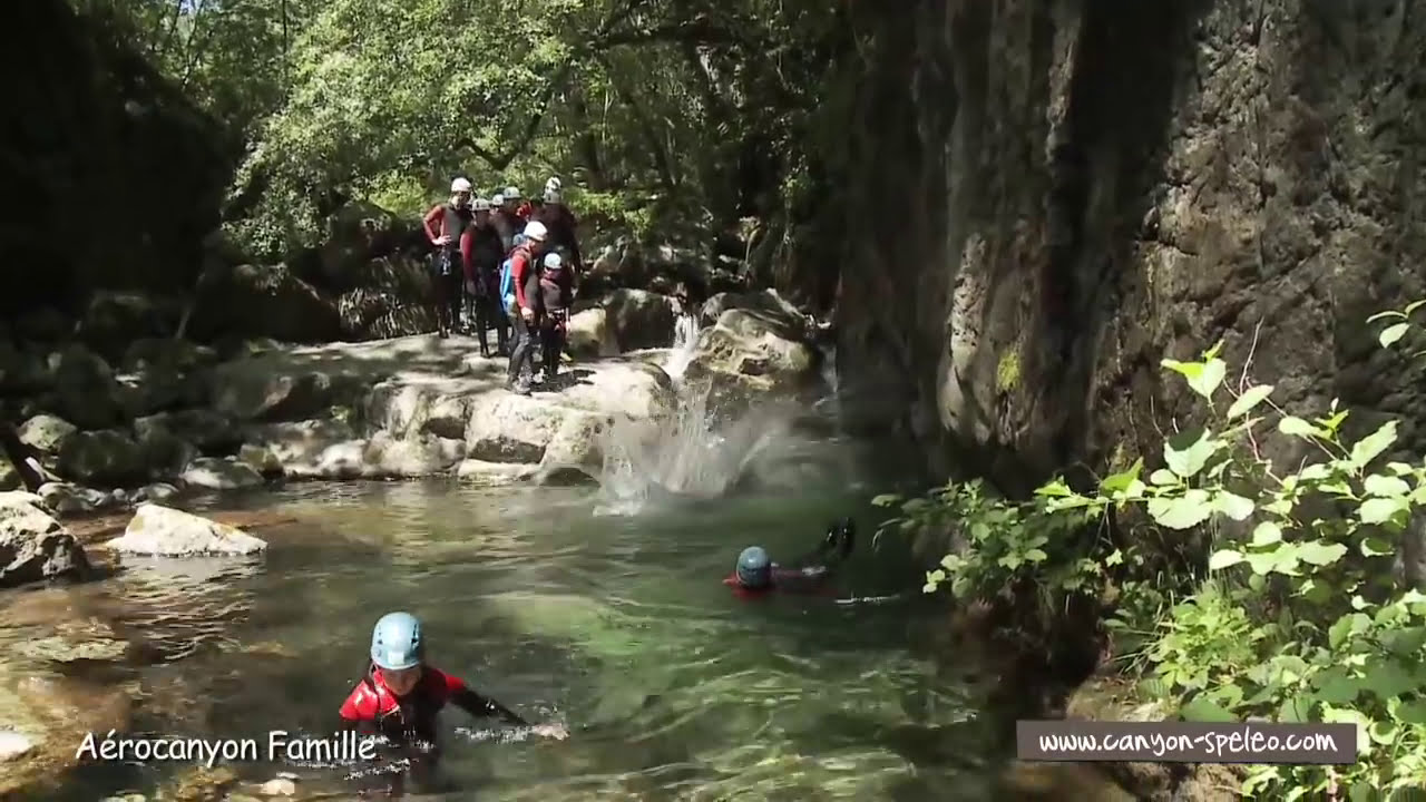 Aéro Canyon Famille en Ardèche version 2013