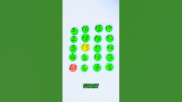 Draw a starlight line with numbers 1 to 21 #drawing #line #maths #quiz #shorts