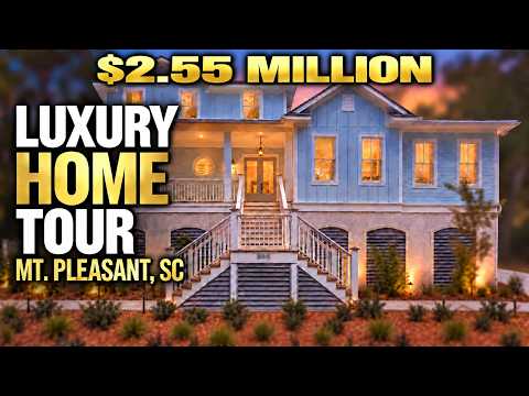 Luxury New Construction in Mount Pleasant: 4,100 Sq Ft
