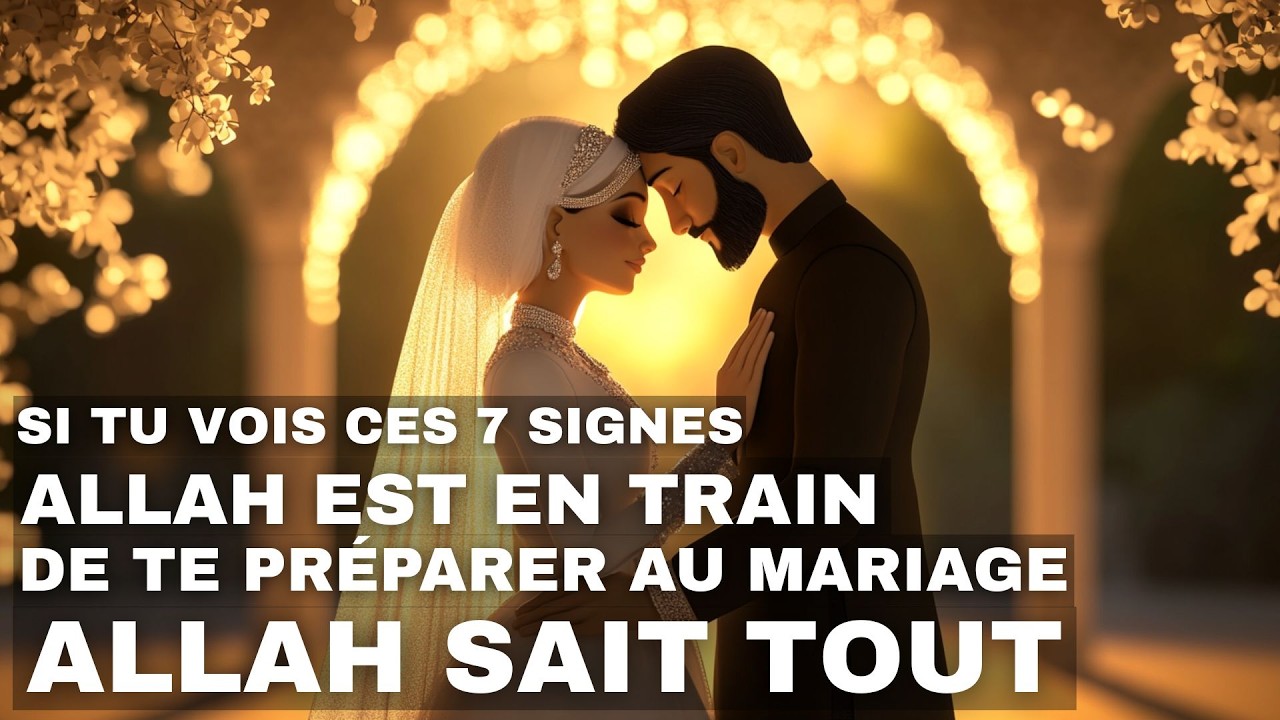 7 SIGNES QU’ALLAH EST EN TRAIN DE TE PRÉPARER AU MARIAGE | ISLAM