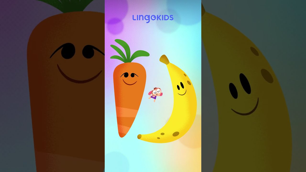 VEGGIES and FRUITS are GOOD for YOU with 