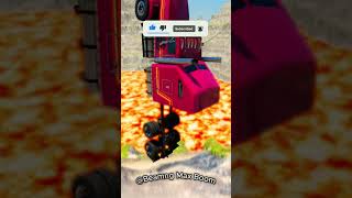 Cars vs Giant Lava Pit – BeamNG.drive 01 #beamng #shorts #beamngdrive #car #usa #viral #india