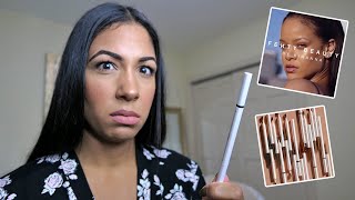 New Fenty Beauty Brow Mvp Pencil Review Full Day Makeup Wear Test