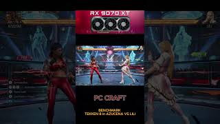 RX 9070 XT  TEKKEN 8 in AZUCENA VS LILI #PCCraft #GamingPC2026 #RTX5090 #PCBuild #shorts #viral
