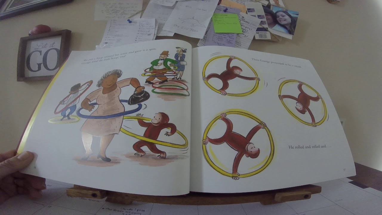 Curious George visits a toy store - YouTube