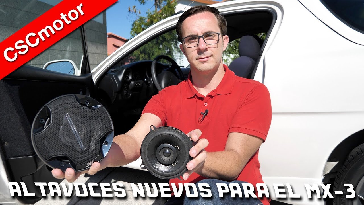 Nuevos altavoces delanteros para el Mazda MX-3