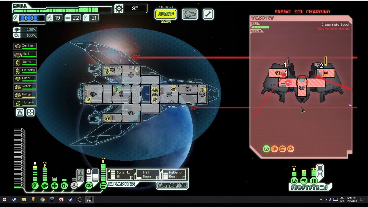 FTL [ Bird Of Prey] Achievement