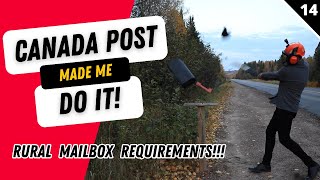 Mailbox Smash - Rural Mailbox Requirements - Mailmaster Standard Build & Install