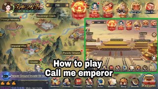Cara Main Game Call Me Emperor Tahun 2022 untuk Pemula. How To Play Call Me Emperor For Beginner. screenshot 5