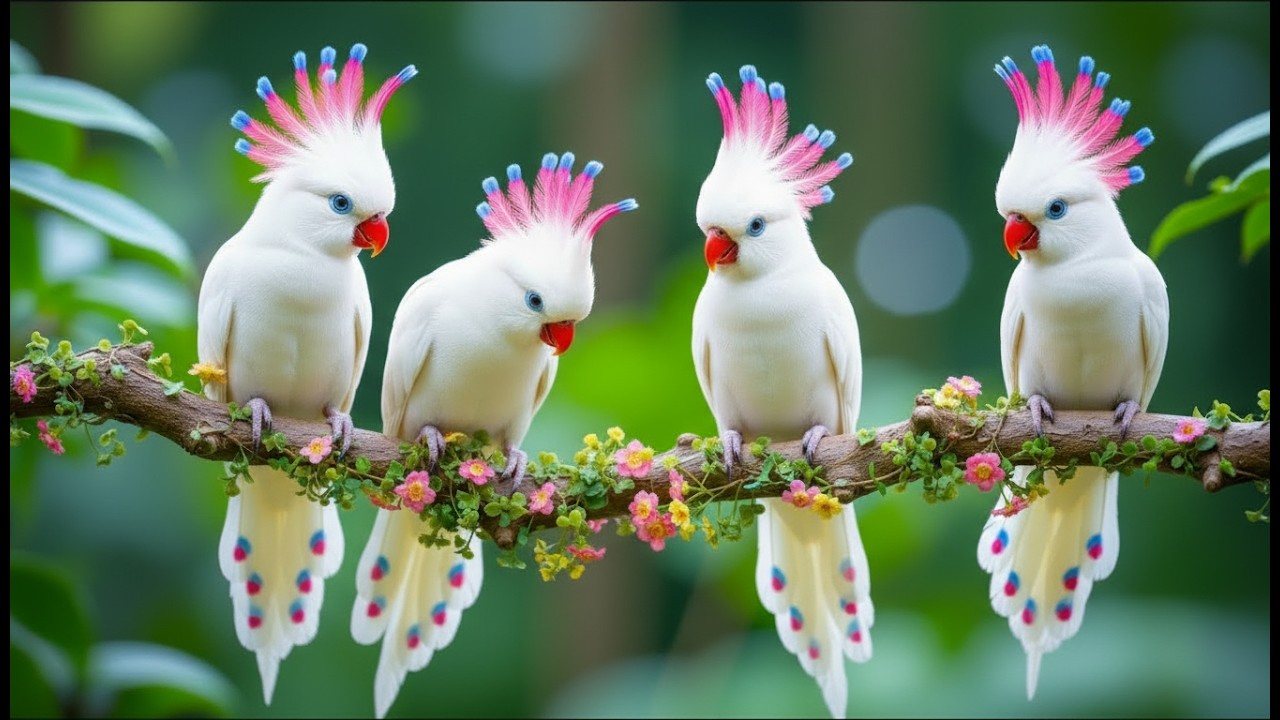 Soft Bird Ambience 🌙 Deep Sleep Soundscape for Stress Relief & Inner Peace | 4K ASMR