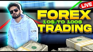 SMALL CAPITAL SCALPING IN FOREX | 40$ to 50$ PROFITS | LIVE TRADE