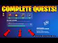 How to EASILY Earn Sidekicks Points with any The Bark Voyager Fortnite locations Quest!