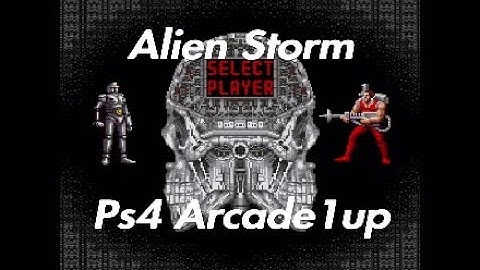 Tabby and Reid - Alien Storm - Arcade 1up - PS4 Mod gameplay