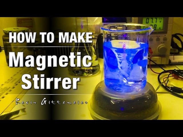 DIY Battery-Powered Magnetic Stirrer - Thrifty Science