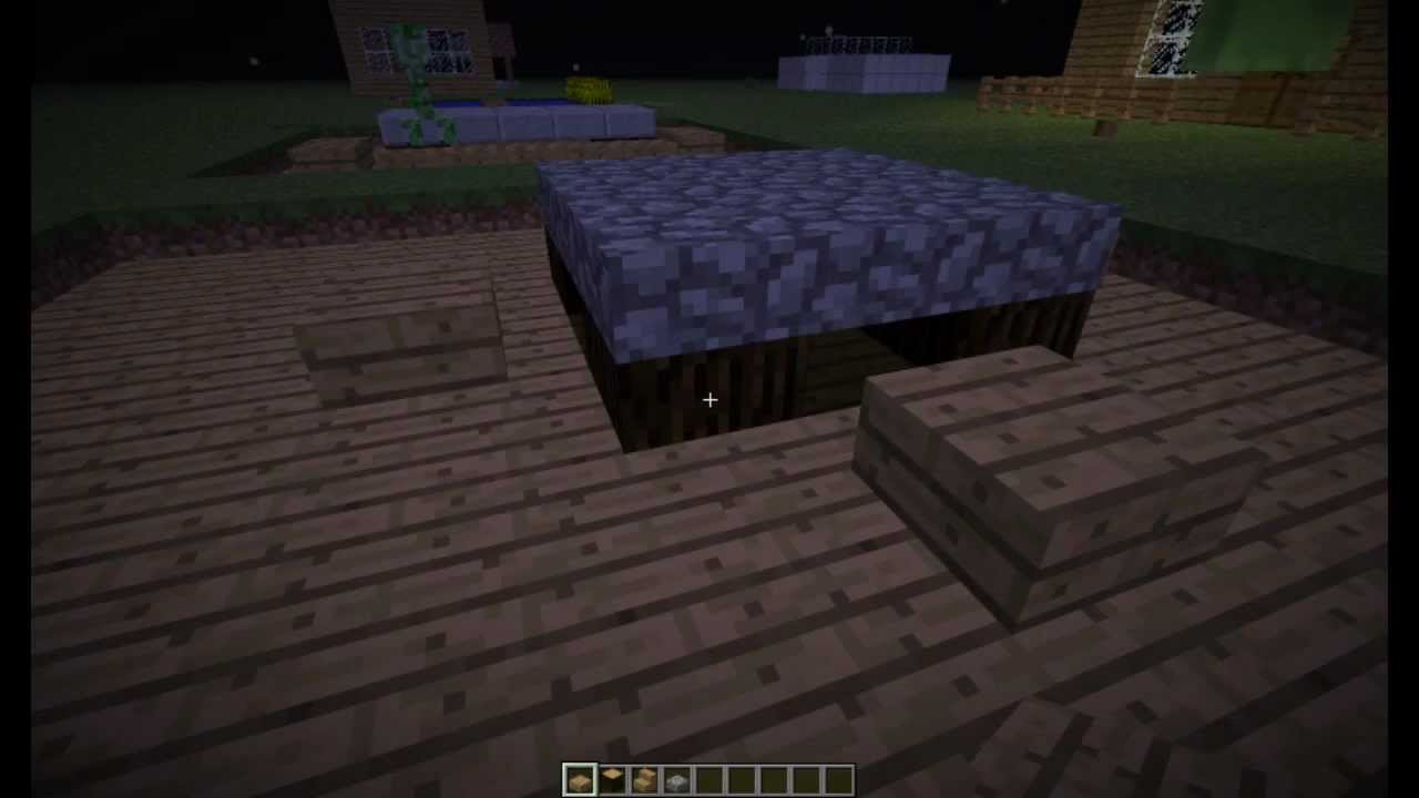 [Tuto] Comment faire une table avec des chaises utilisable dans