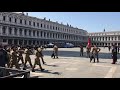 Venezia, piazza San Marco: 100 anni battaglione San Marco