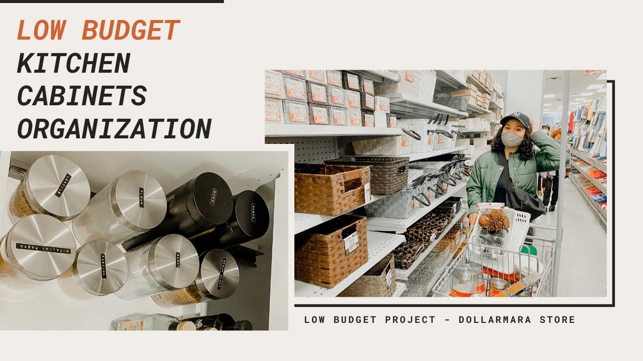 2020 LOW BUDGET DOLLARAMA KITCHEN ORGANIZATION FIRST TIME