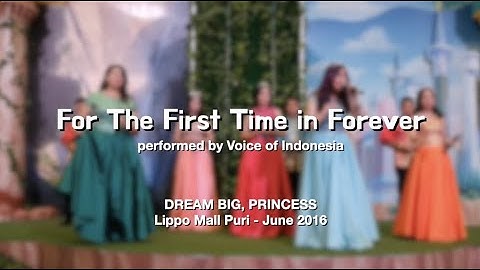 For The First Time in Forever - A Live Performance at Lippo Mall Puri