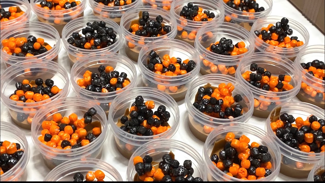 귀여운 할로윈 슬라임 만들기🎃🖤 빈짱슬라임 소분, 반죽, 신상 만들기