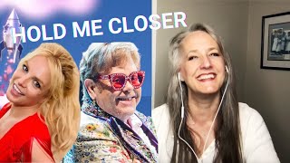 Voice Teacher Reaction to Elton John & Britney Spears Hold Me Closer (Official Audio)