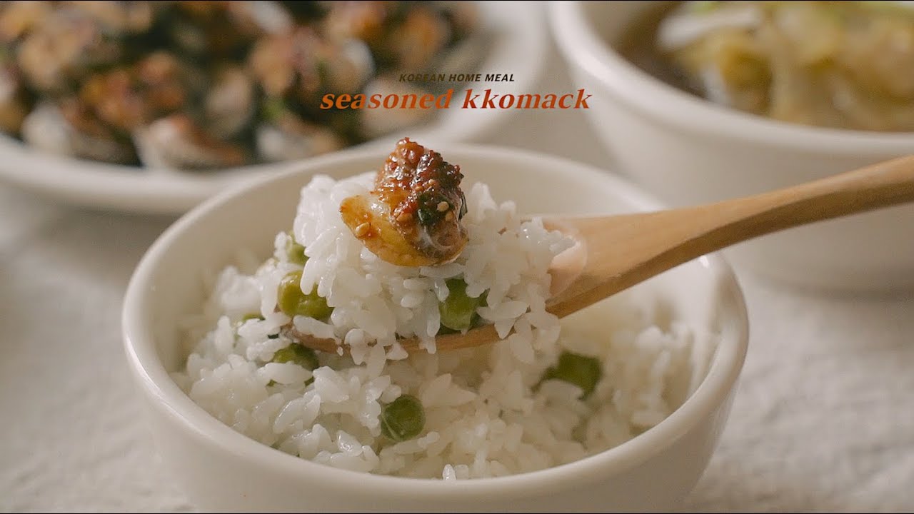 #24 집밥꿀선생~ 양념꼬막과 배추된장국 : Korean home meal, seasoned kkomack(cockle) | Honeykki 꿀키 | 꿀키honeykki