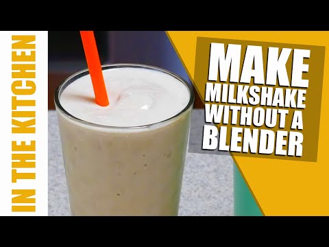 Video: How To Make An Ice Cream Milkshake Without A Mixer